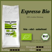 Espresso BIO fein - edel - anhaltend